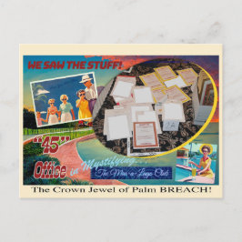 Postal Mar-a-Lago TOP SECRET Cartão de Posto