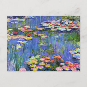 Postal Monet - Lírios De Água, 1916, Cartão