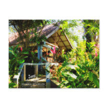 Nabitunich Stone Cottages Belize Cartão de posto