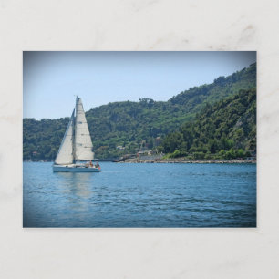 Postal Navegação na Riviera italiana - Portofino - Cartão