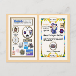 Postal Nonnach - Cartão de Comércio Nióbio