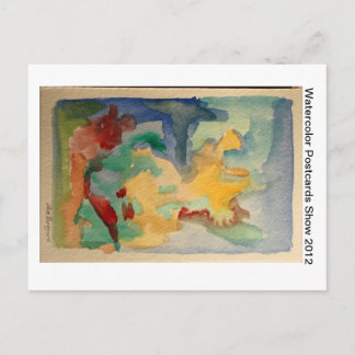 Postal nr 5 do álbum 2 da mostra dos cartão da aguarela