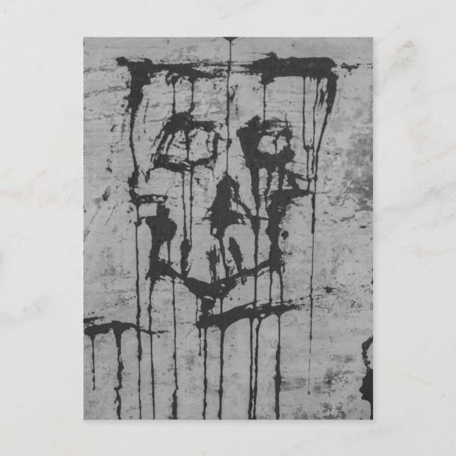 Postal O Cartão de Morte (Frente)