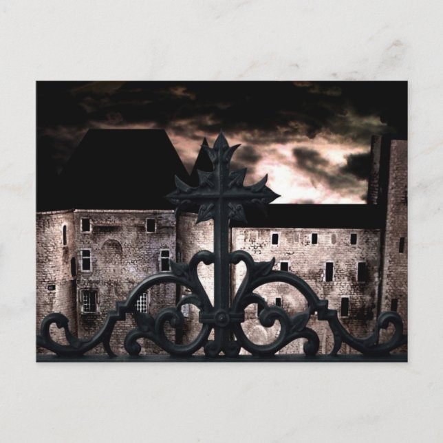 Postal o cartão de posto do castelo (Frente)