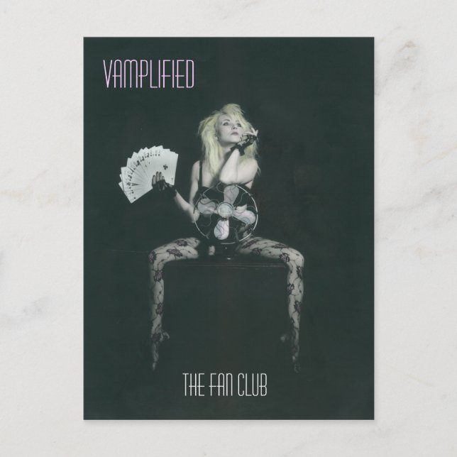 Postal O cartão do clube de fãs… (Frente)