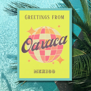 Postal Oaxaca de Juárez México - Cartão de saudação color