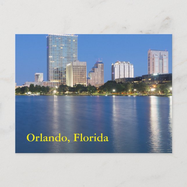 Postal Orlando, Cartão de Posto da Flórida (Frente)