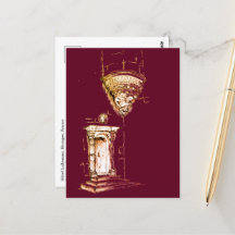 Palácio Renascentista, Bourges, França Cartão post