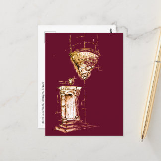 Postal Palácio Renascentista, Bourges, França Cartão post