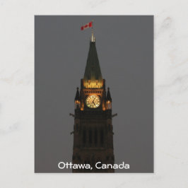 Postal Parlamento Edifícios Ottawa - Cartão de Posto