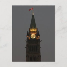 Postal Parlamento Edifícios Ottawa - Cartão de Posto