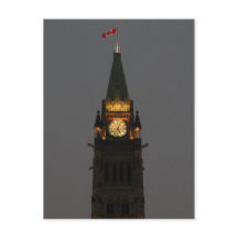 Parlamento Edifícios Ottawa - Cartão de Posto