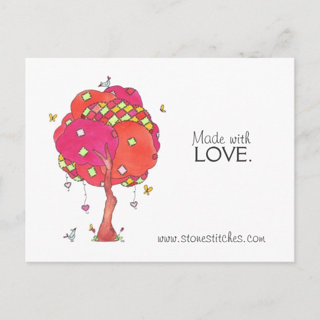 Postal Patches, Cartão de Publicidade (Frente)