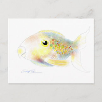 Postal Peixes da fantasia: Cartão de Polly