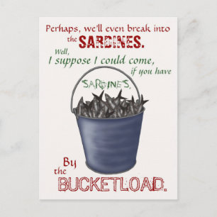 Postal Pelo cartão de Bucketload