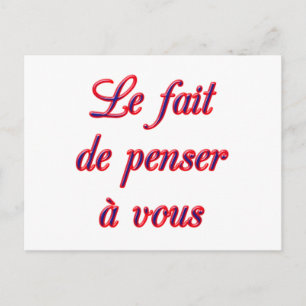 Postal Pensando no seu cartão