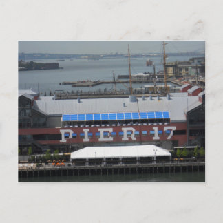 Postal Pier 17 South Street Seaport Manhattan Cartão post