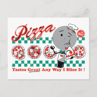 Postal Pizza De Qualquer Maneira Que Eu Fatio O Cartão Po