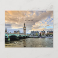 Ponte Victoria, Londres, Inglaterra Cartão