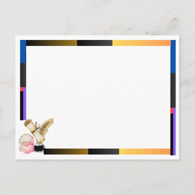 Postal postar cartão (Frente)