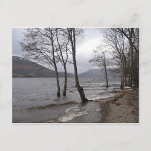 Postal Postar cartão das costas do Loch Earn