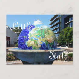 Postal Pouco cartão de Italia