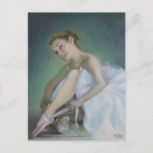 Postal Prima Ballerina Cartão