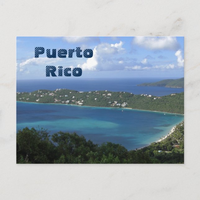 Postal Puerto Rico - cartão (Frente)