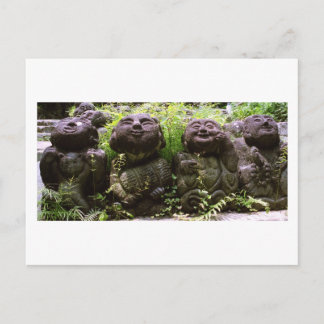 Postal Rakan do Templo Otagi Nenbutsu em Kyoto Cartão pos