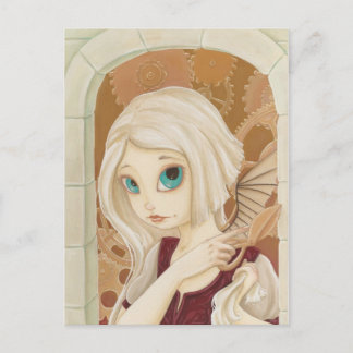 Postal Rapunzel - Cartão de Posto de Contos Faliosos a Va