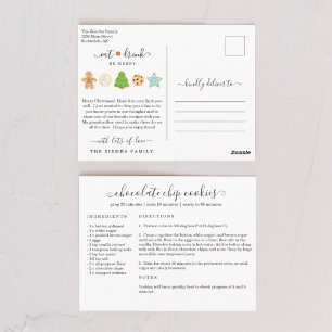 Postal Receita Cartão de Natal