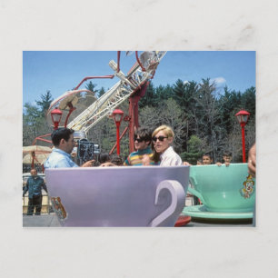 Postal Rocky Glen Amusement Park Moosic Pa. Cartão Posta