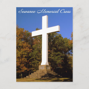 Postal Sewanee Memorial Cross, Cartão de Posto TN