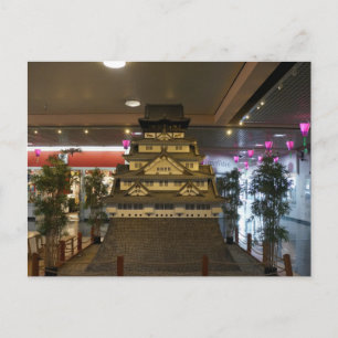 Postal SF Japantown Osaka Castle Réplica nº 2 Cartão p