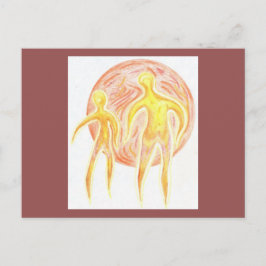 Postal Tempo Moldado / Aliens / Planet Art SF / Cartão po