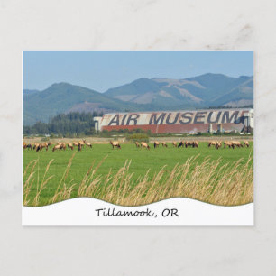 Postal Tillamook, OU cartão