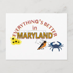 Postal Tudo é melhor no cartão de Maryland