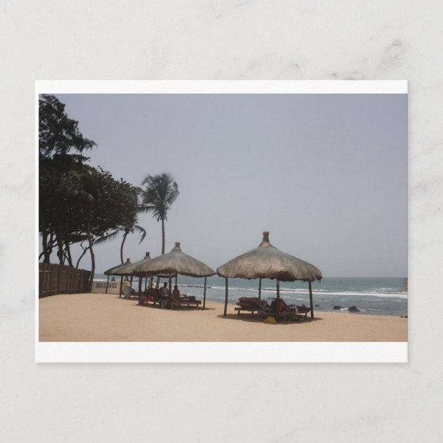 Postal Um belo cartão da África do Togo (Frente)