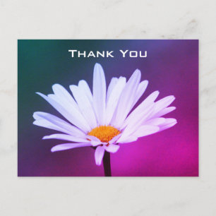 Postal Um Cartão de Posto Daisy