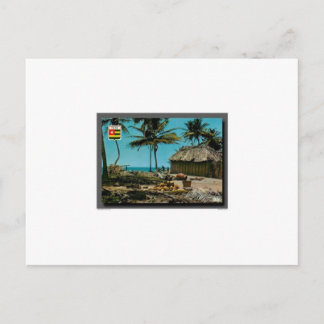 Postal Um cartão simpático do Togo África