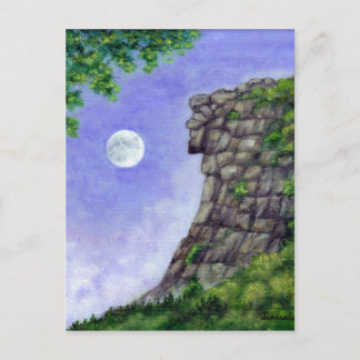 Postal Velho Homem Da Montanha - Nova Hampshire - Cartão 