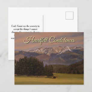 Postal Verde Roxo Amarelo No Cartão De Memória Adorável