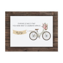 Viagem de 4,25" x 5,6" Obrigado Cartão de Posto