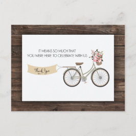 Postal Viagem de 4,25" x 5,6" Obrigado Cartão de Posto