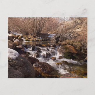 Postal Whitney Potrtal Waterfall, Cartão da Califórnia