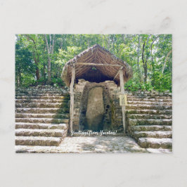 Postal World2Celebrate: Saudações de Iucatã! Cartão Posta