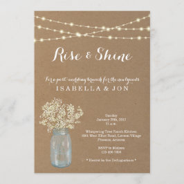 Postar Casamento De Manhã De Brunch Após Convite