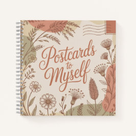 Postcards to Myself - Self Care Journal