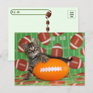 Postcross Patton Plays Futebol - Cartão Postal par