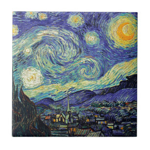 Poste-Impressionista Starry Night Van Gogh